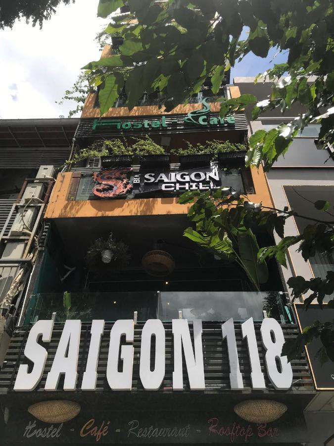 Saigon 118 Hostel And Cafe Cidade de Ho Chi Minh Exterior foto